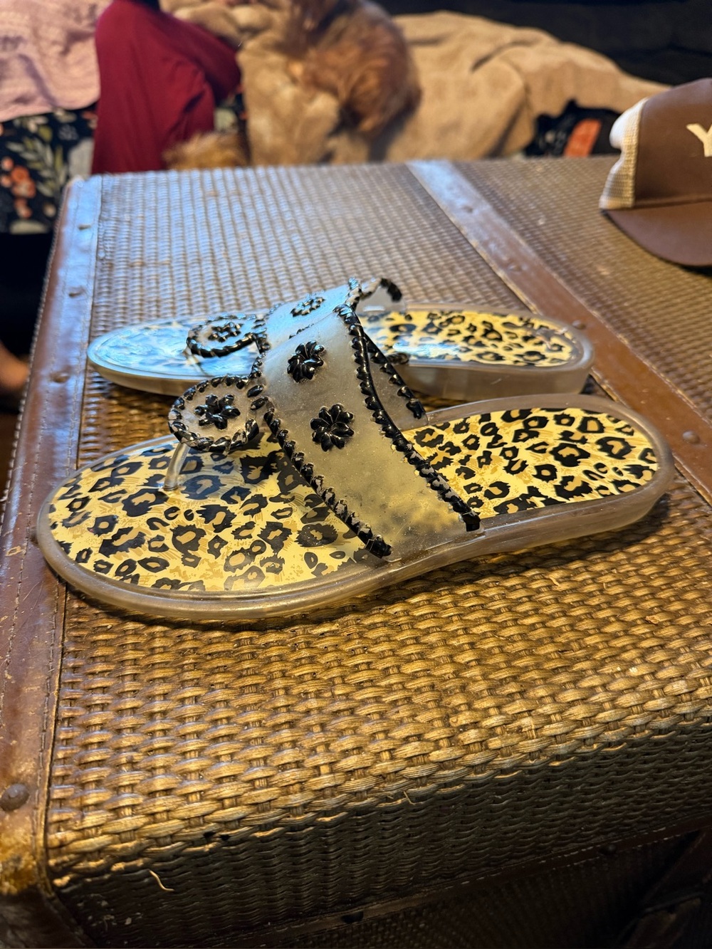 Boutique Jelly Sandals Size 8